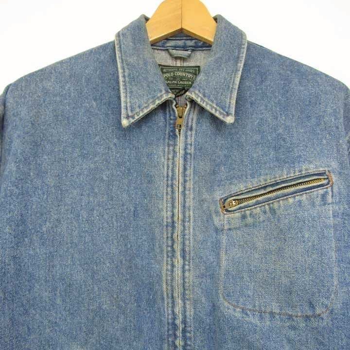 ラルフローレン ジージャン Sサイズ ジップアップ アウター デニム カジュアル