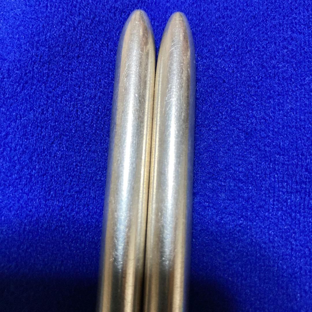 純銀　てい鍼　2本セット　笑凛棒