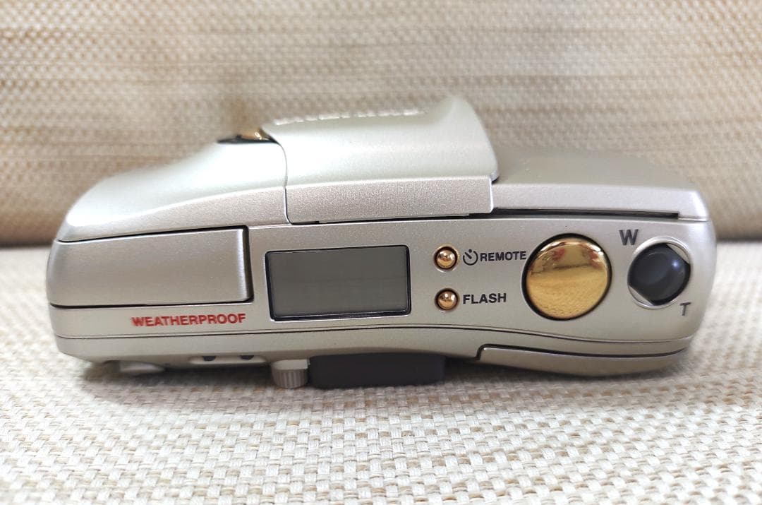 olympusオリンパス μ[mju:] ZOOM 105 DELUXEゴールド