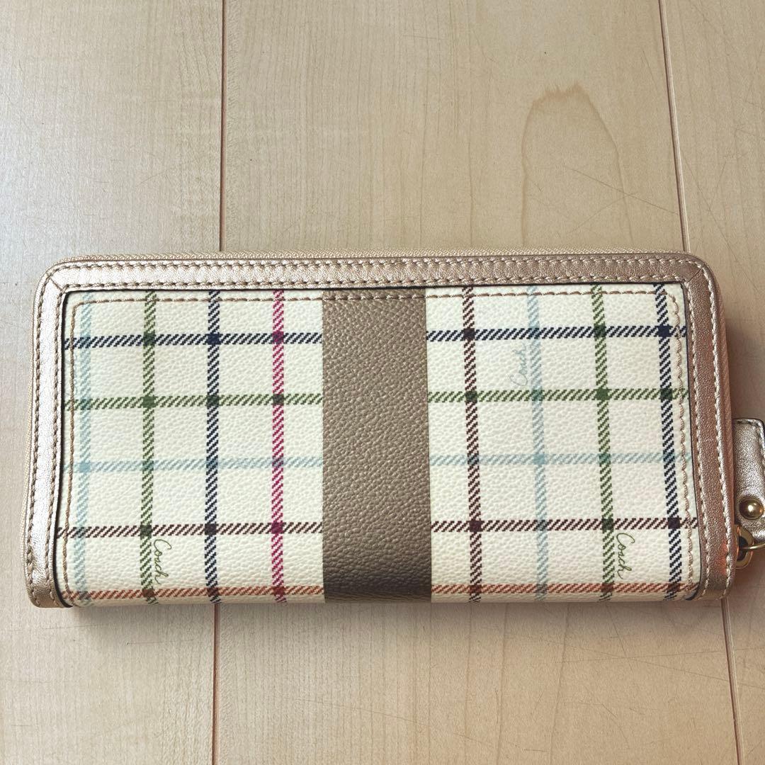 マッシーさま専用☆新品レア☆COACH☆ホースアンドキャリッジラウンドファスナー