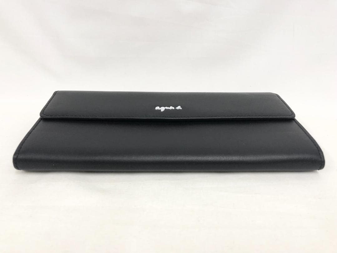 ○★訳有り新品未使用　agnes b. (アニエスベー)　長財布　ブラック