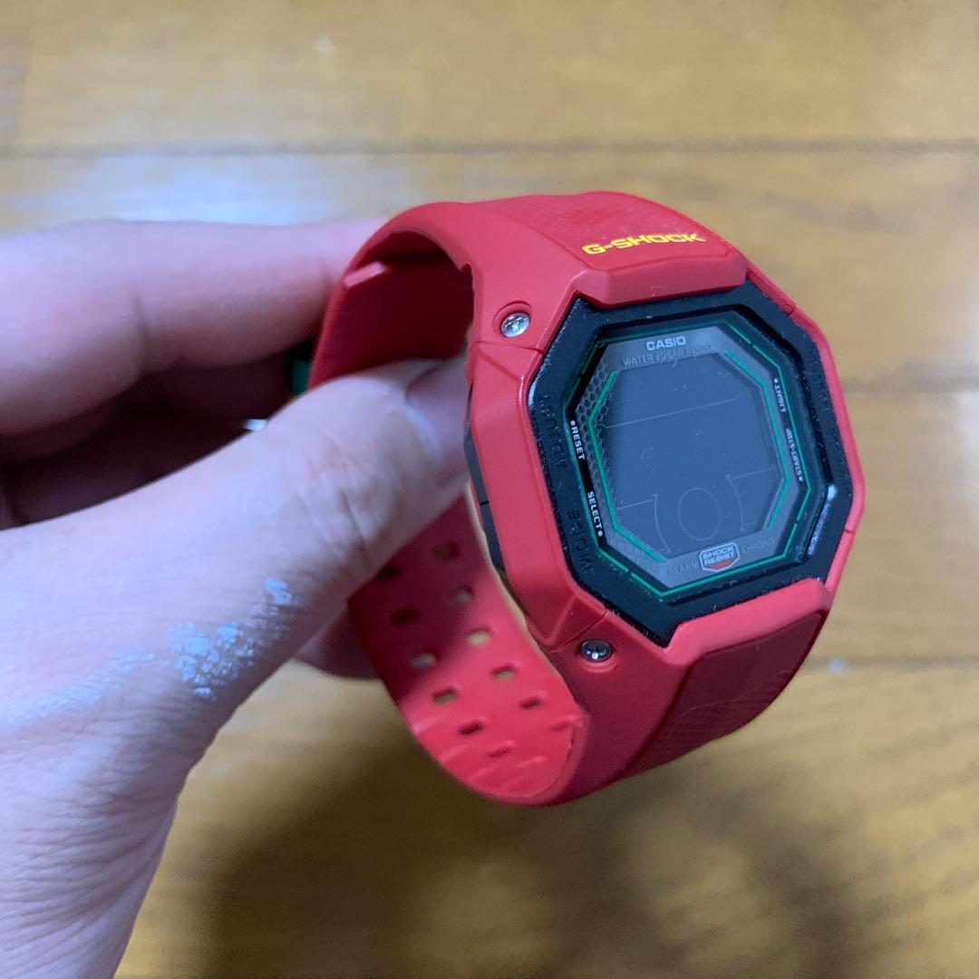 電池切れ　現状品　G-SHOCK G-056RE レッド　カシオ