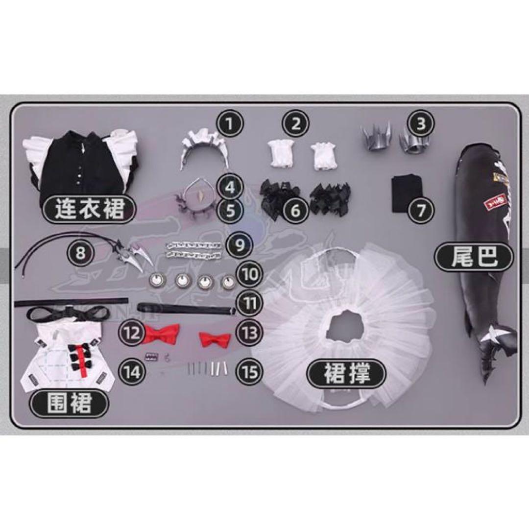 ゼンレスゾーンゼロ 三分妄想 エレン・ジョー フルセット コスプレ ゼンゼロ