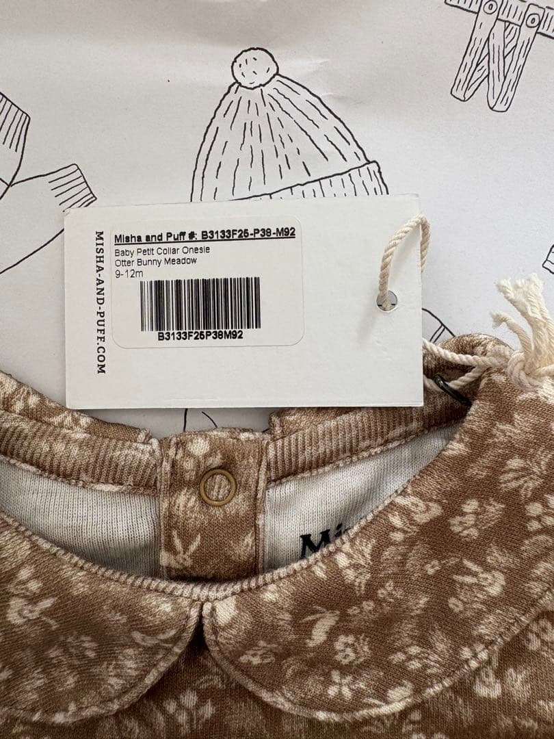(新品)misha &puff Baby Petit Collar Onesie
