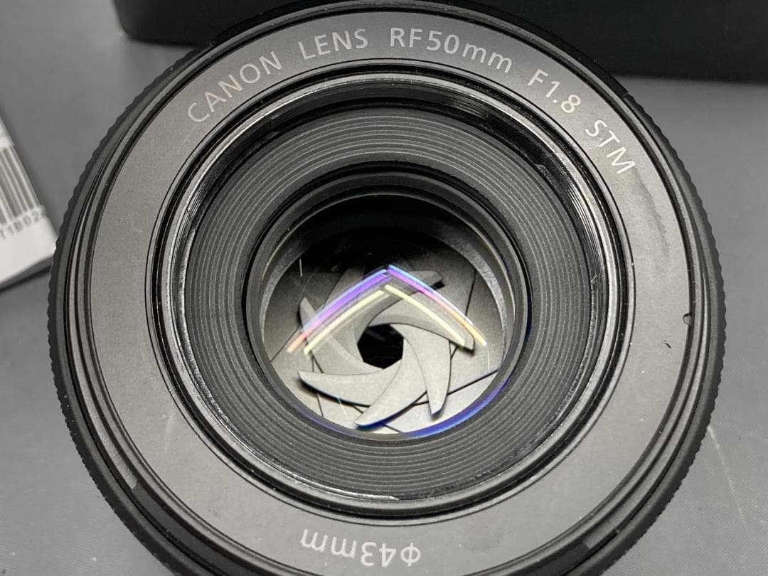 Cannon レンズ RF 50mm F1.8 STM 未使用品