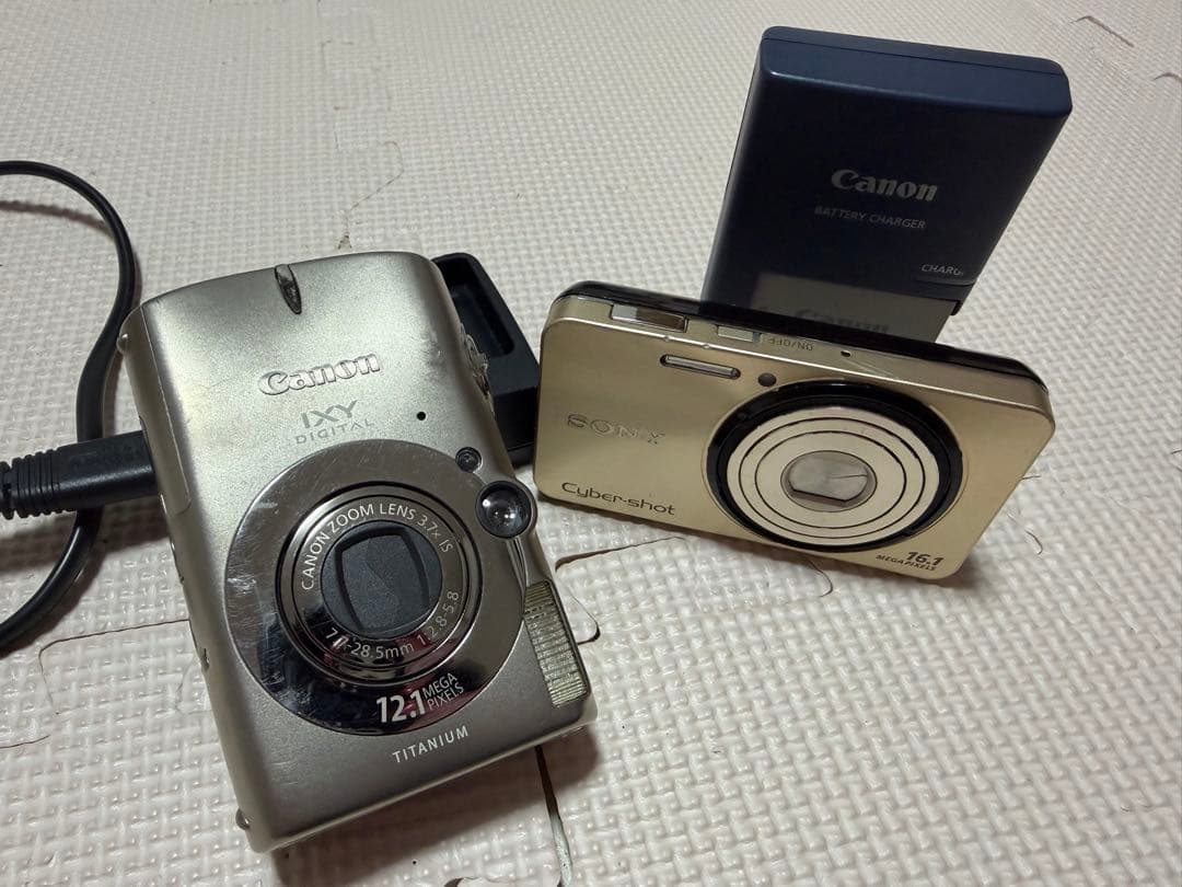 デジカメ　セット　Canon IXY 2000IS SONY DSC-W570