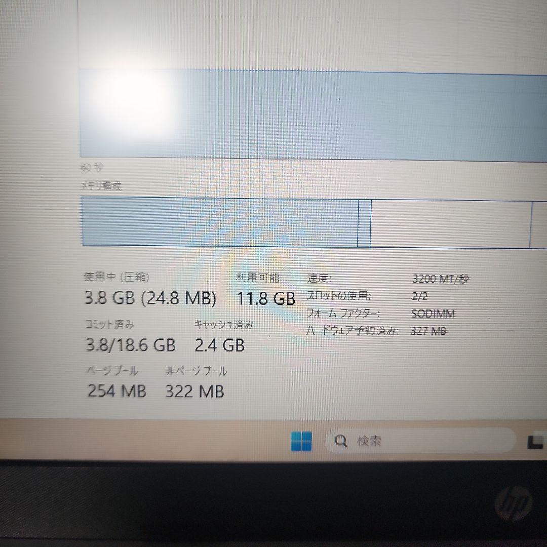 HP 15.6インチ ノートPC Intel i5-1235U hp250G9