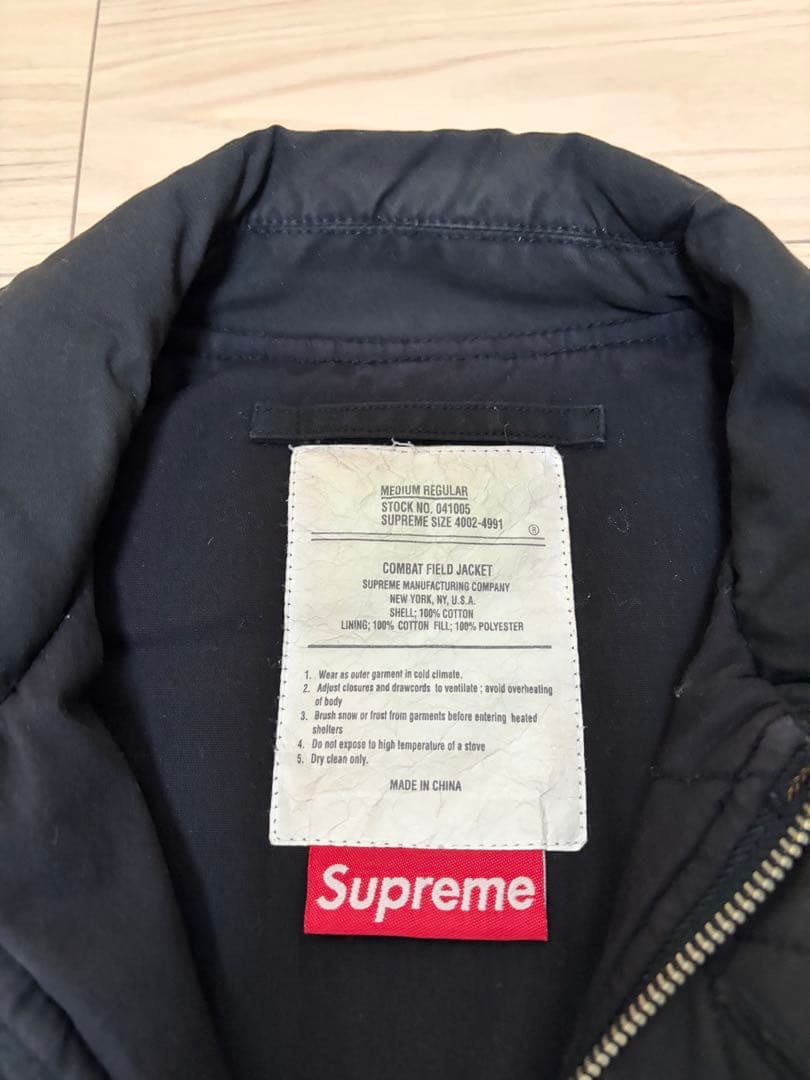 名作 シュプリーム COMBAT FIELD JACKET フィールドジャケット