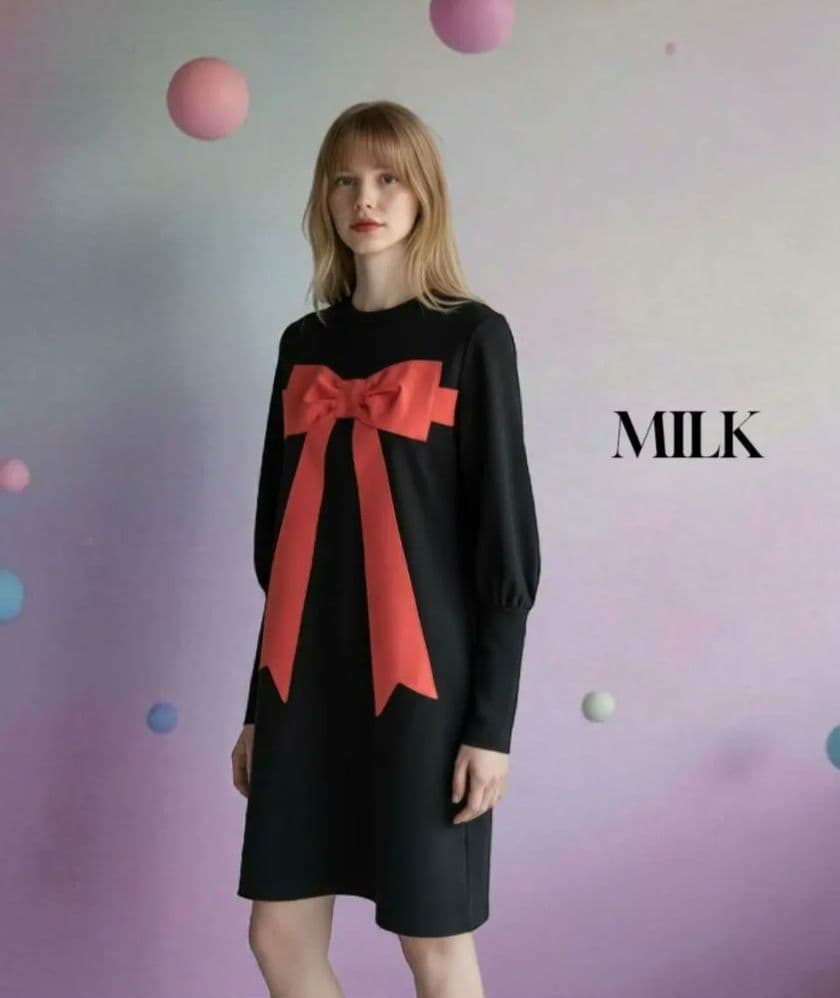 希少カラー☆道重さゆみちゃん着用MILK プレゼントワンピース