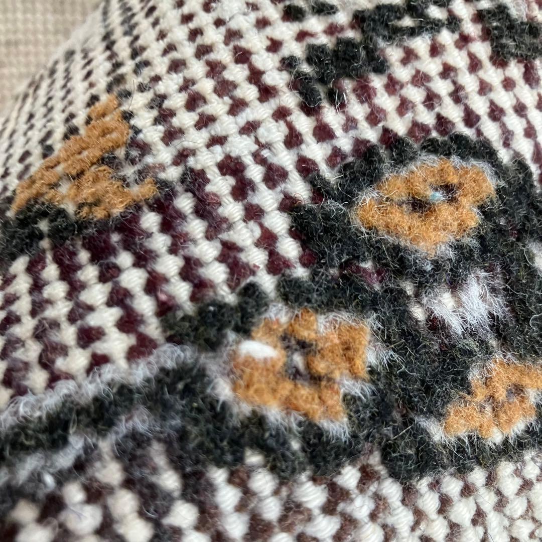 ライトグレー54×199ブラック　キャラメル　ランナー　トルコヴィンテージラグ