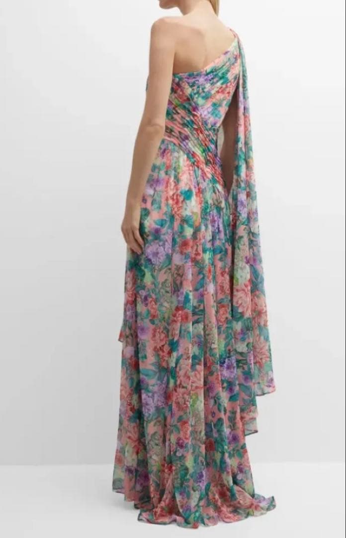 新品タグ付き　タダシショージ　ワンショルダー　ロンドレス　US8