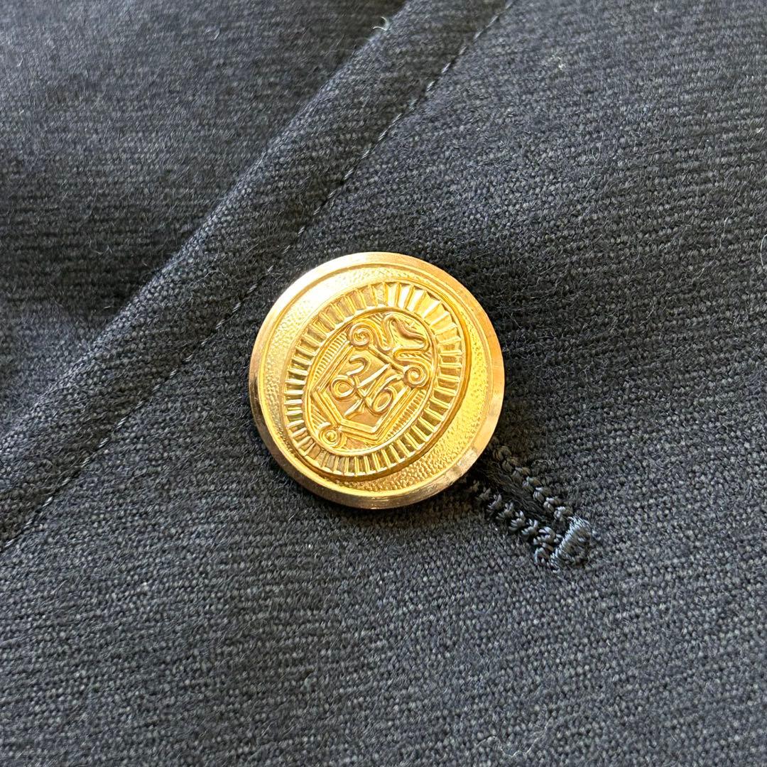 3031y美品 ブルックスブラザーズ メンズ紺ブレザー 金ボタン M