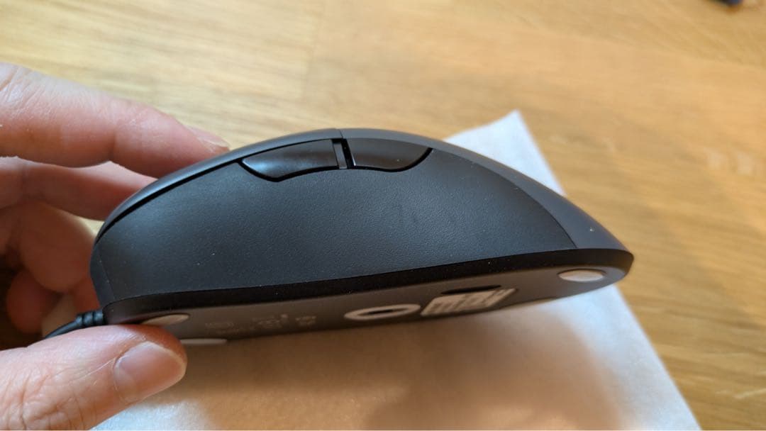 REALFORCE RM1 有線マウス グレー 5ボタン