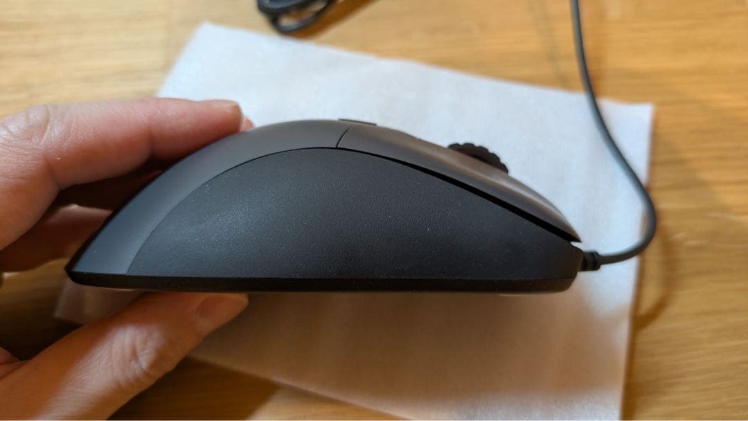 REALFORCE RM1 有線マウス グレー 5ボタン