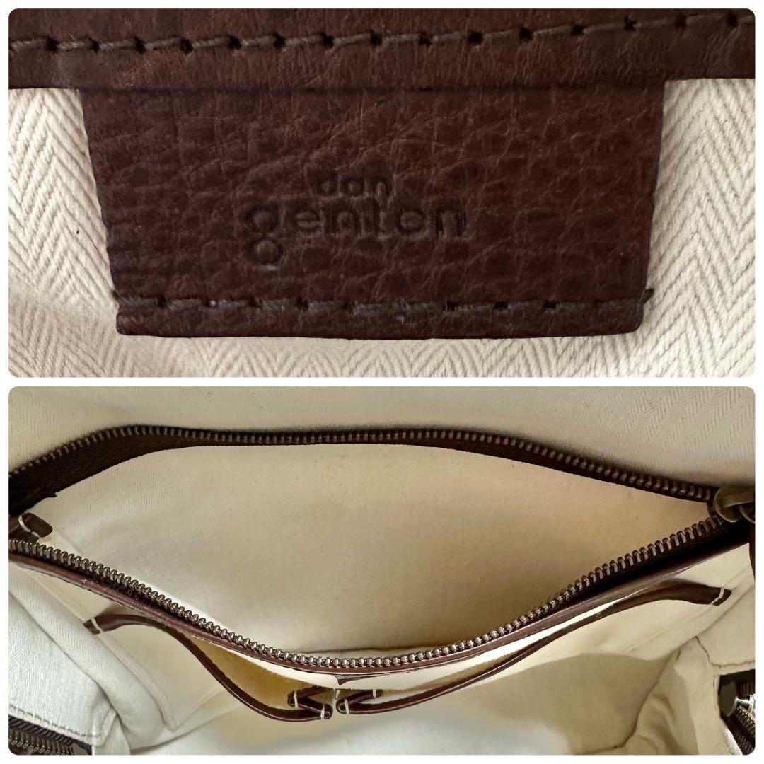 美品✨genten ゲンテン リュック レザー ブラウン トスカメン メンズ 革