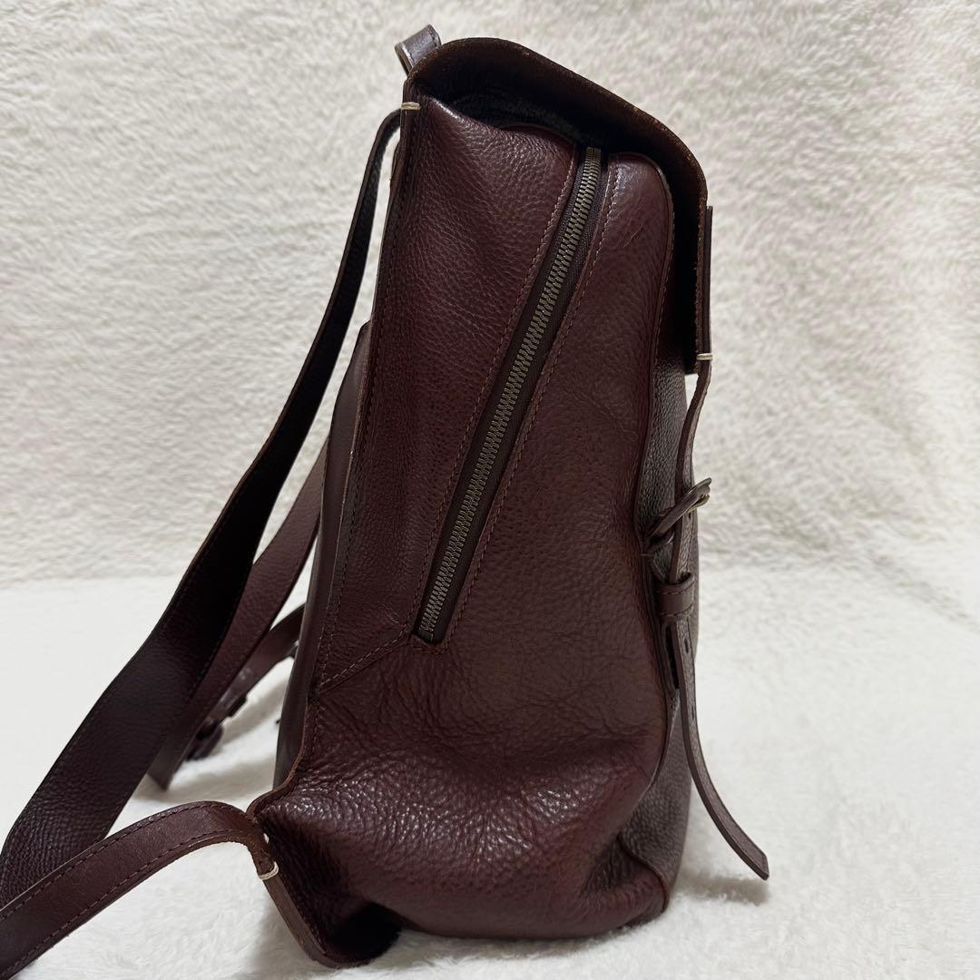 美品✨genten ゲンテン リュック レザー ブラウン トスカメン メンズ 革