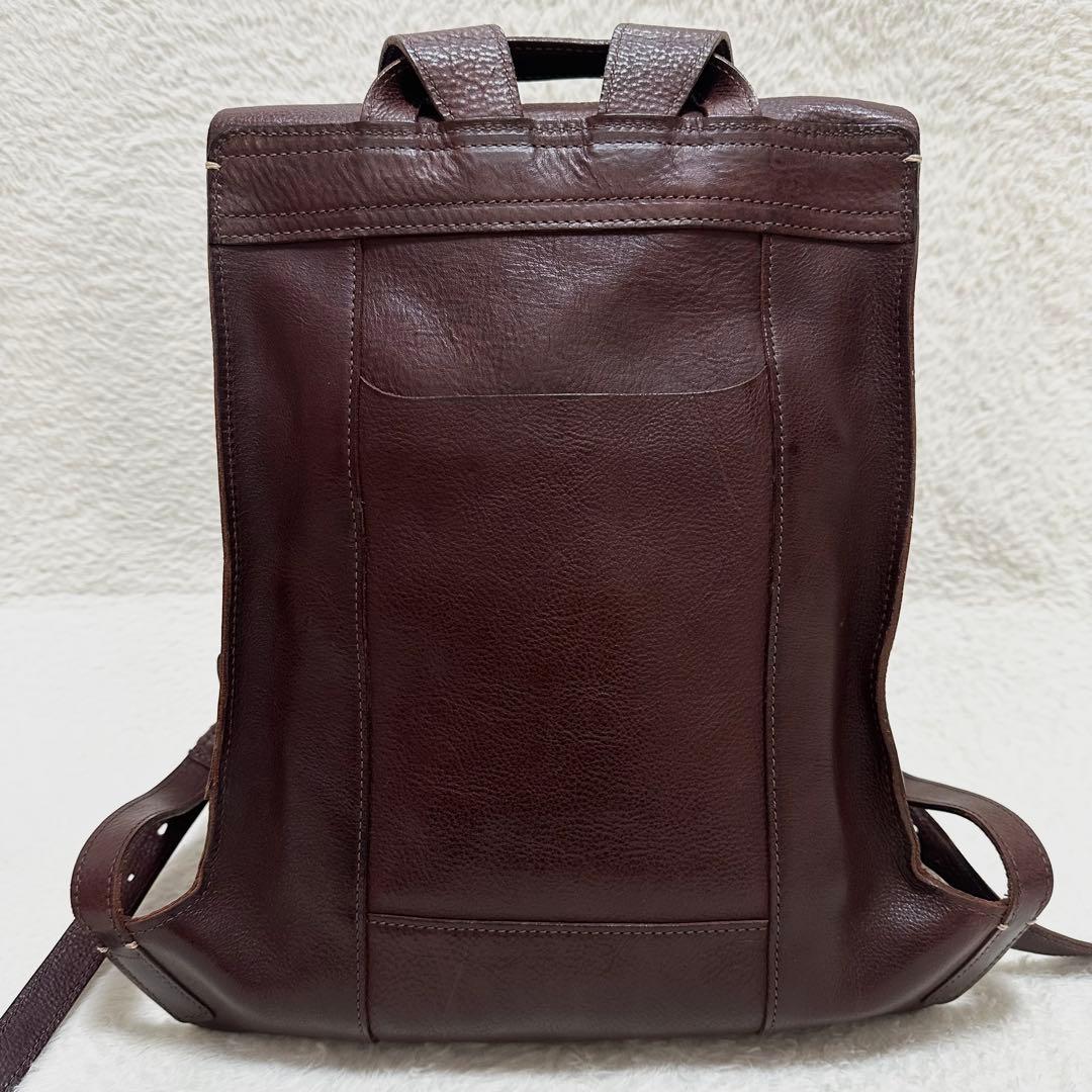 美品✨genten ゲンテン リュック レザー ブラウン トスカメン メンズ 革