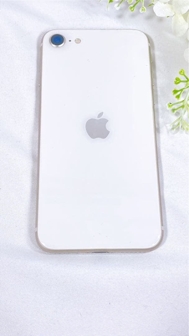 iPhone SE 第3世代 64GB スターライト 未使用充電ケーブル付き