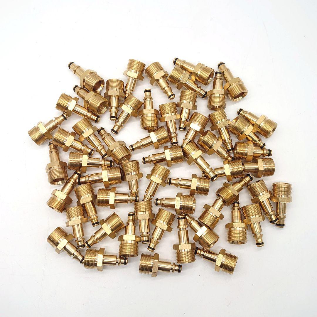 真鍮 高圧ノズル 高圧洗浄機 ホースアダプター まとめ売り