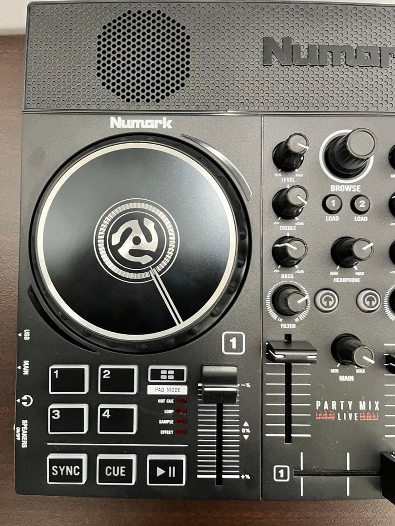 yum　Numark PARTY MIX LIVE DJコントローラー