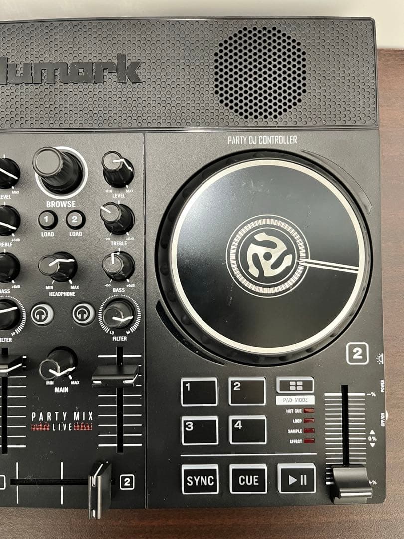 yum　Numark PARTY MIX LIVE DJコントローラー