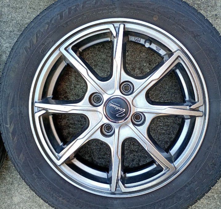 155/65R14 ホイールセット MAXTREK MAXIMUS M2