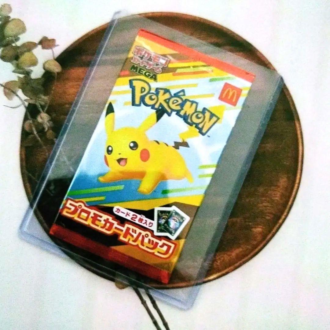 クリアハードケース付き未開封　ポケモンカードMEGA プロモカード　ハッピセット