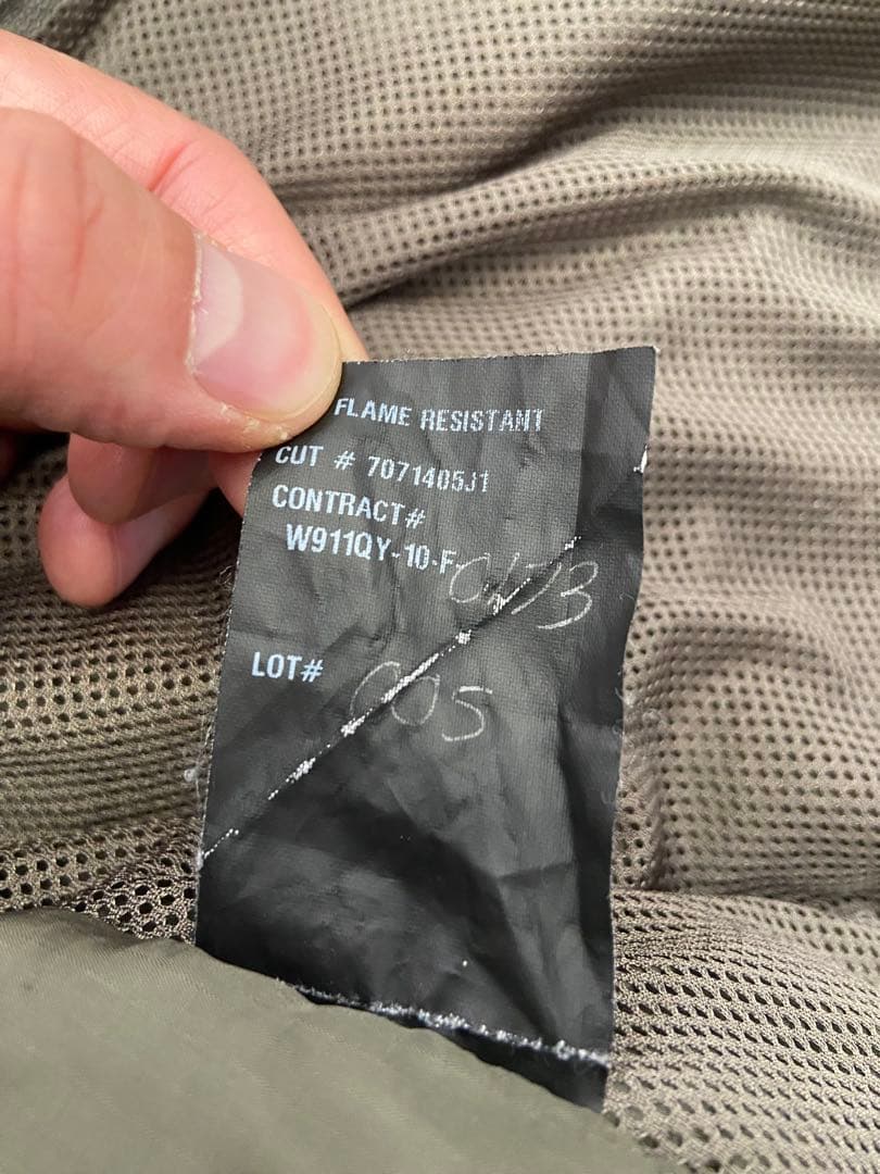 ジャケット・アウター PCU LEVEL 7 TYPE 1 X LARGE LONG