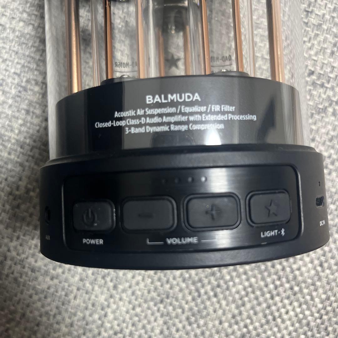 【付属品アリ・未使用に近い】BALMUDA The Speaker Black