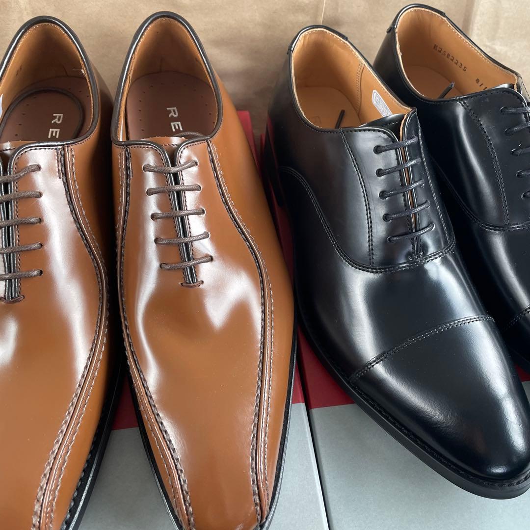 リーガル　318Rブラウン　811Rブラック　25CM 2足セット