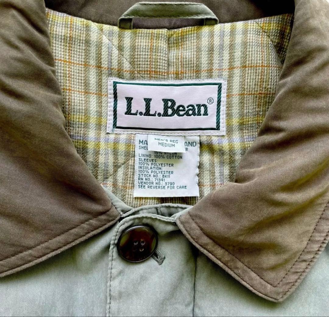 \"L.L.Bean\"エルエルビーン 80s フィールドコート ダブルジップ