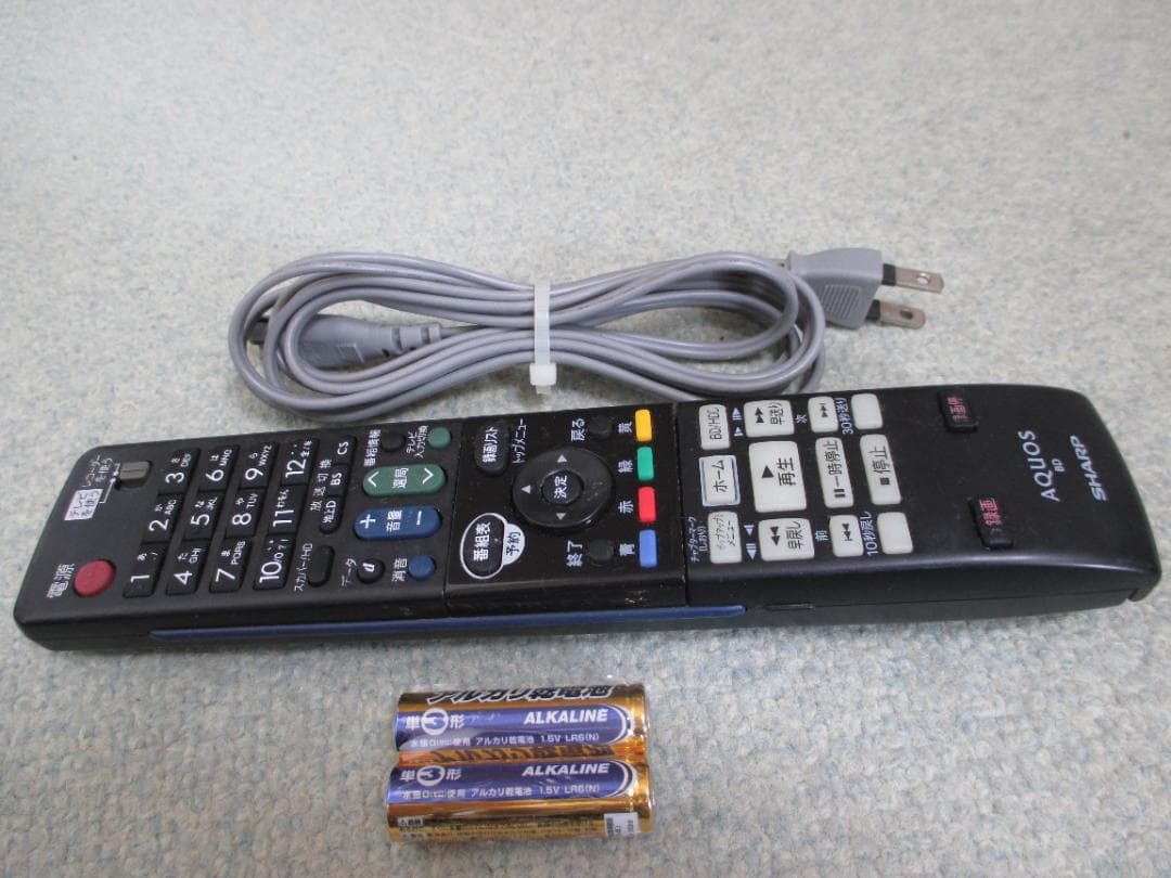 超美品☆シャープ 2番組同時録画 ブルーレイレコーダー BD-W550