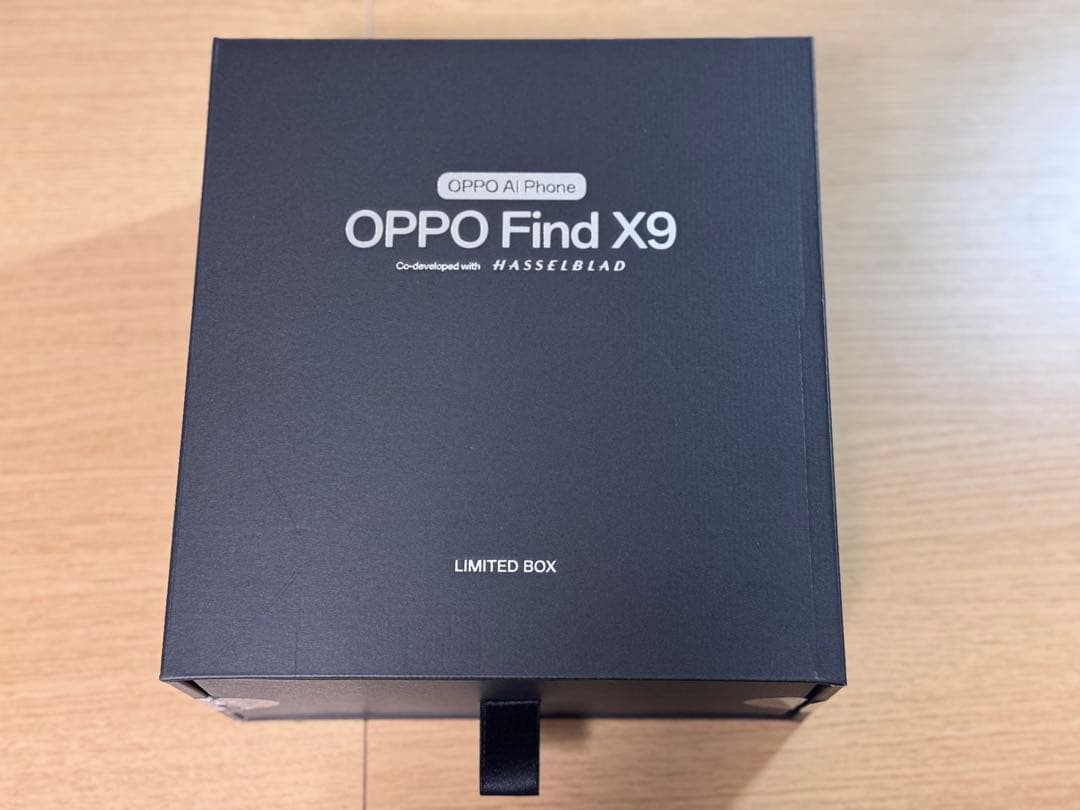 【ほぼ未使用】OPPO Find X9 国内版 限定BOX