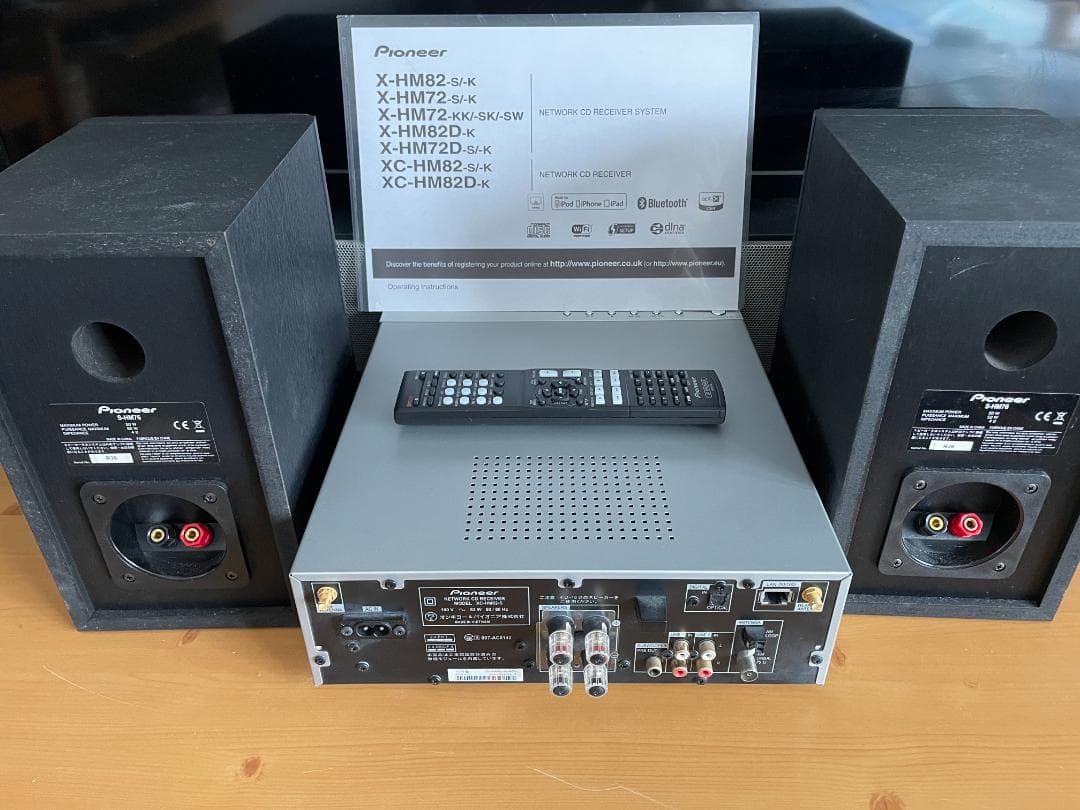 Pioneer ネットワーク CDレシーバーXC-HM82-S　S-HM76