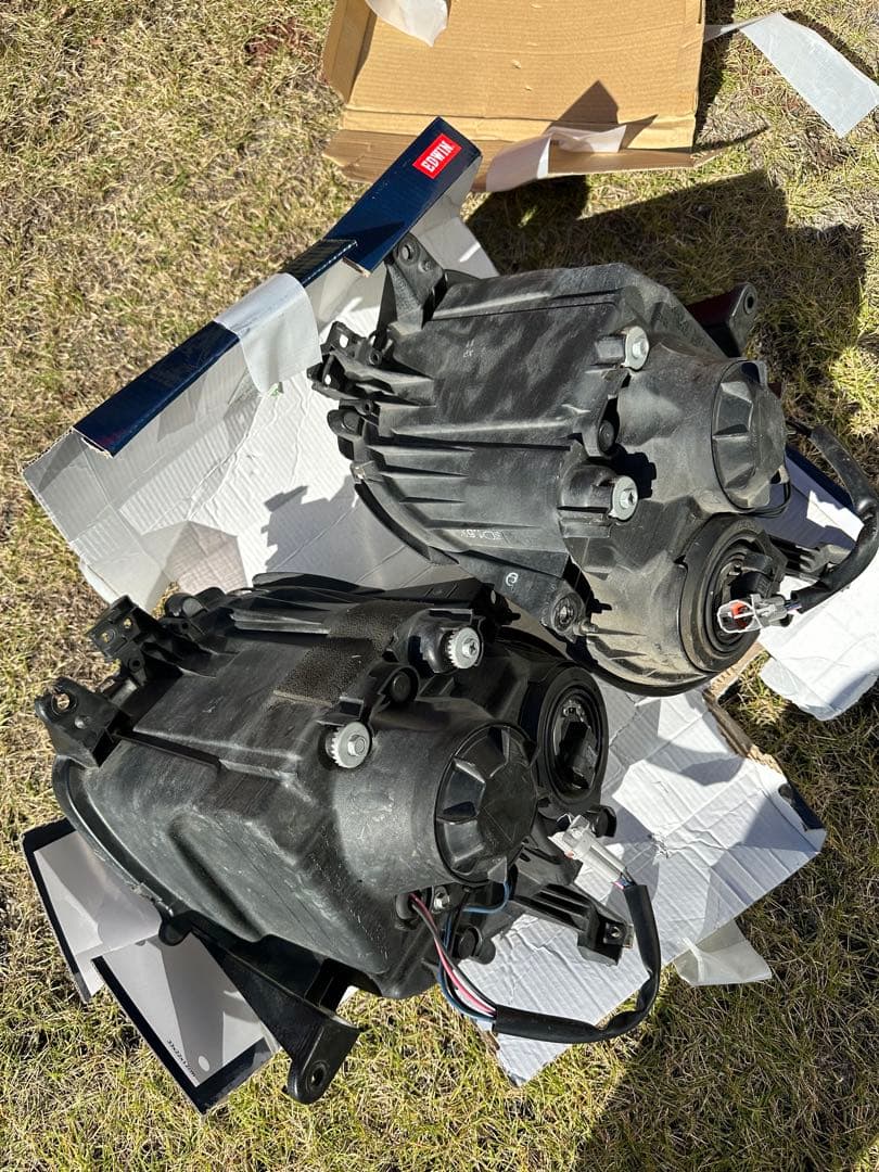 コペン l880k ヘッドライト左右　ハロゲン