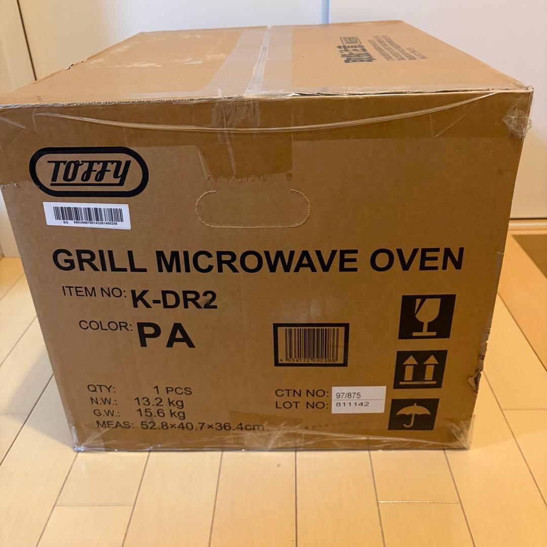 ★新品未開封★ Toffy トフィー オーブンレンジ ペールアクア K-DR2