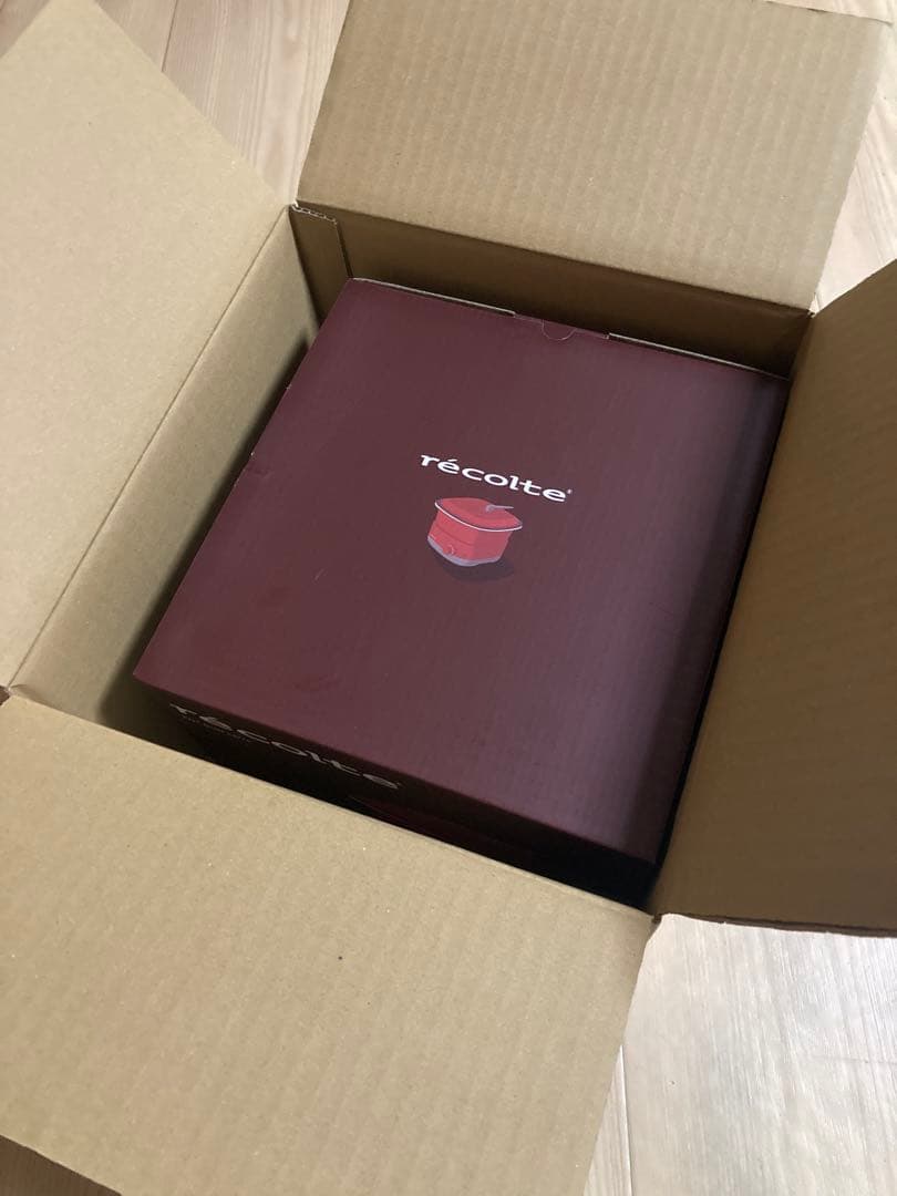 レコルト ポットデュオ キャレ レッド