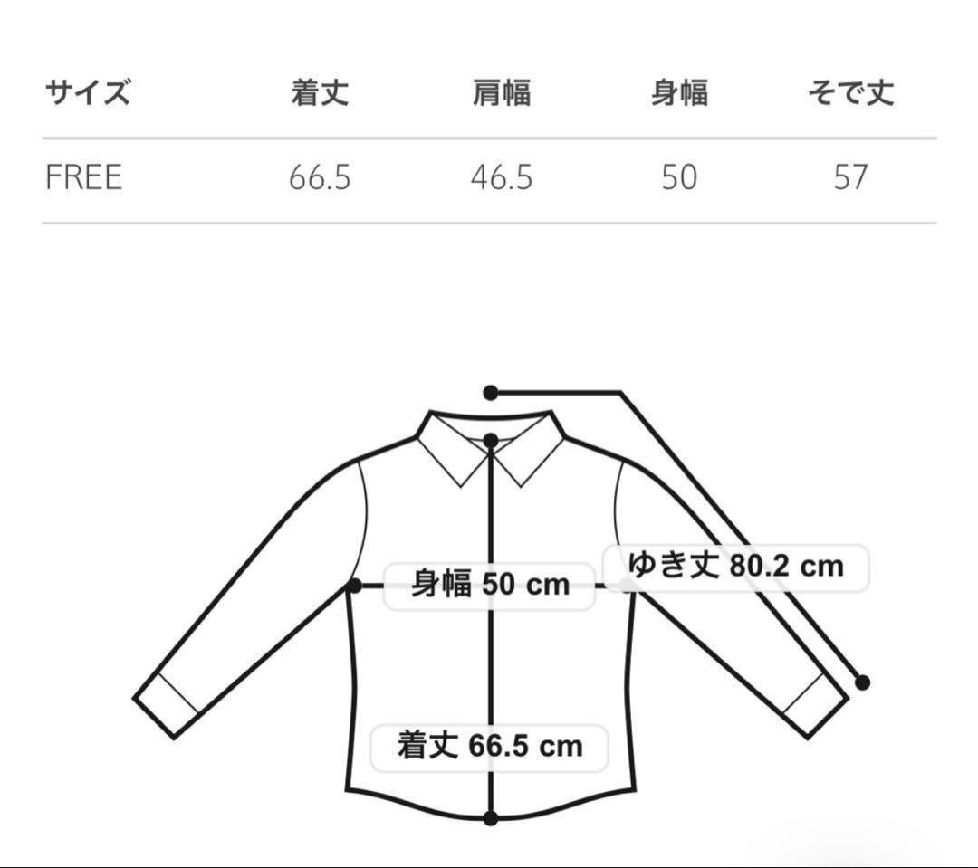 united arrows ボウタイドットフレアスリーブブラウス