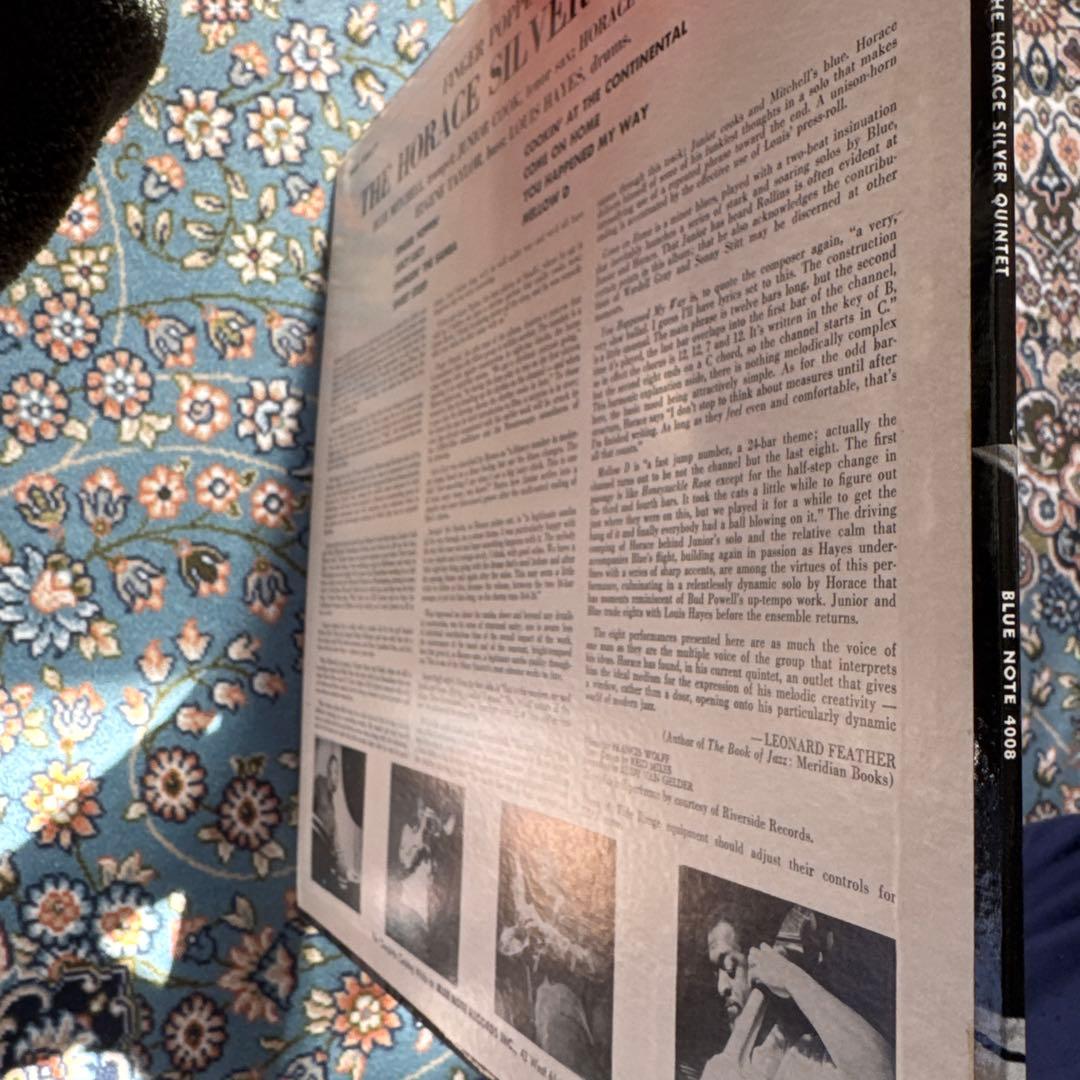 HORACE・SILVER QUINTET／FINGER POPPIN'