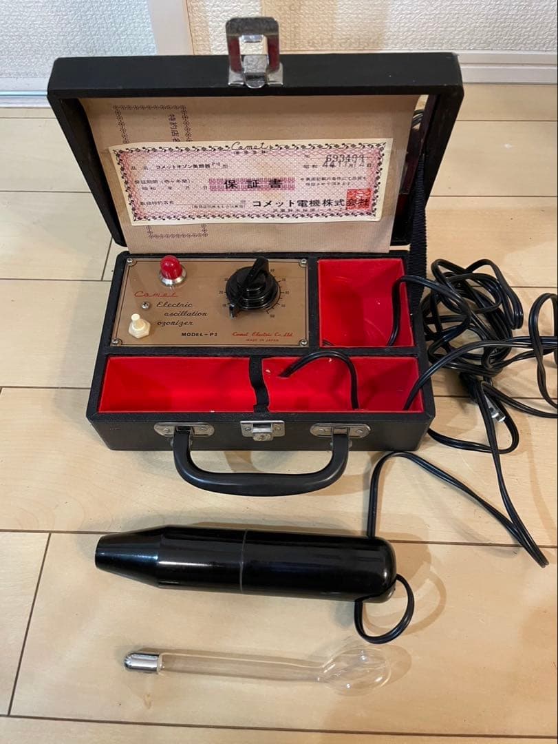 【激レア】レトロ コメット電機 美顔器 P-3型 1966年