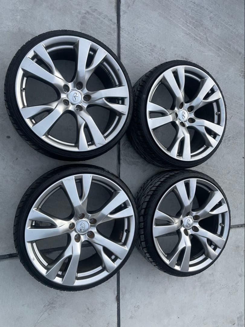 Y51純正ホイール　20インチ タイヤ新品　9J 34z