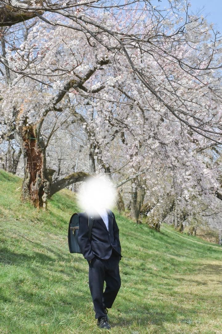 ショパン　入学式　男の子 120 ストレッチスーツ　ネイビー　シャツセット