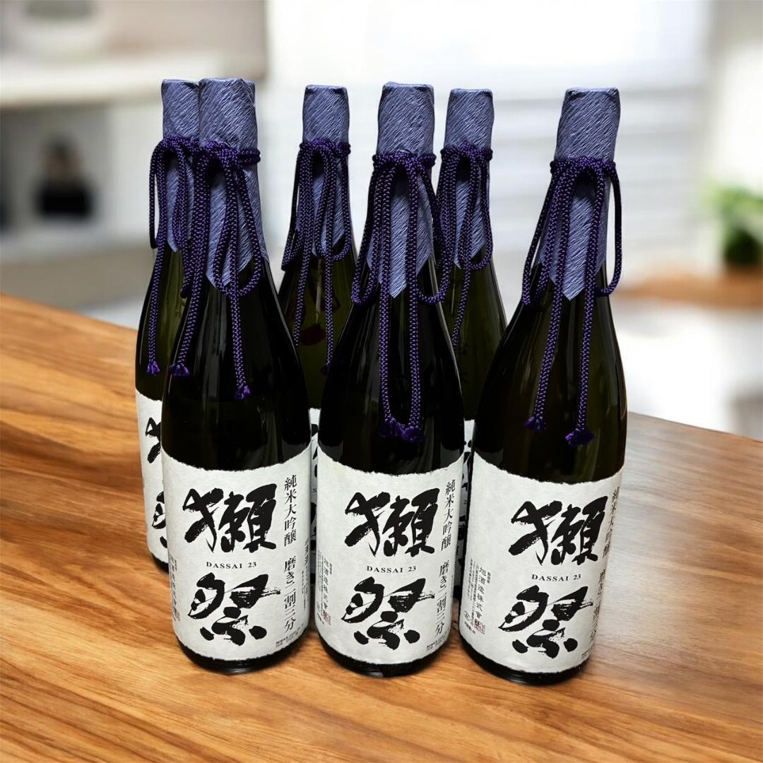 【6本セット】獺祭 磨き二割三分 純米大吟醸 1800mL 一升瓶 まとめ買い