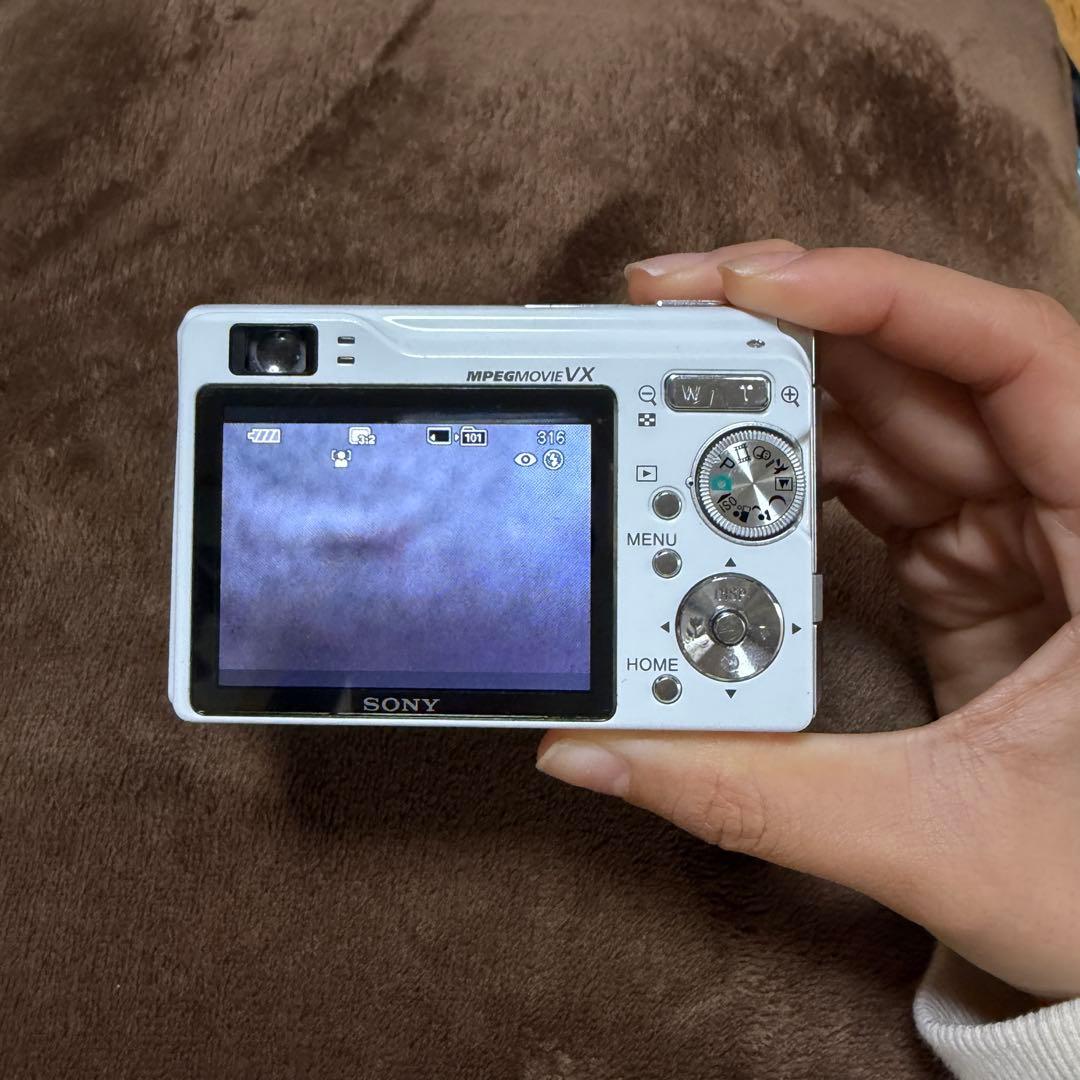 sony cyber-shot DSC-W80 デジカメ　動作確認済み