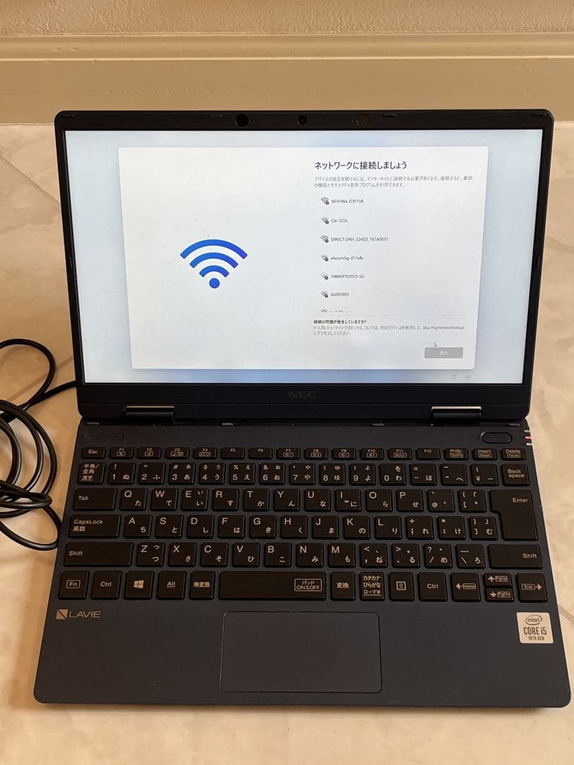 Windowsノート本体 NEC LAVIE PC PC-NM550RAL Core i5_10210Y