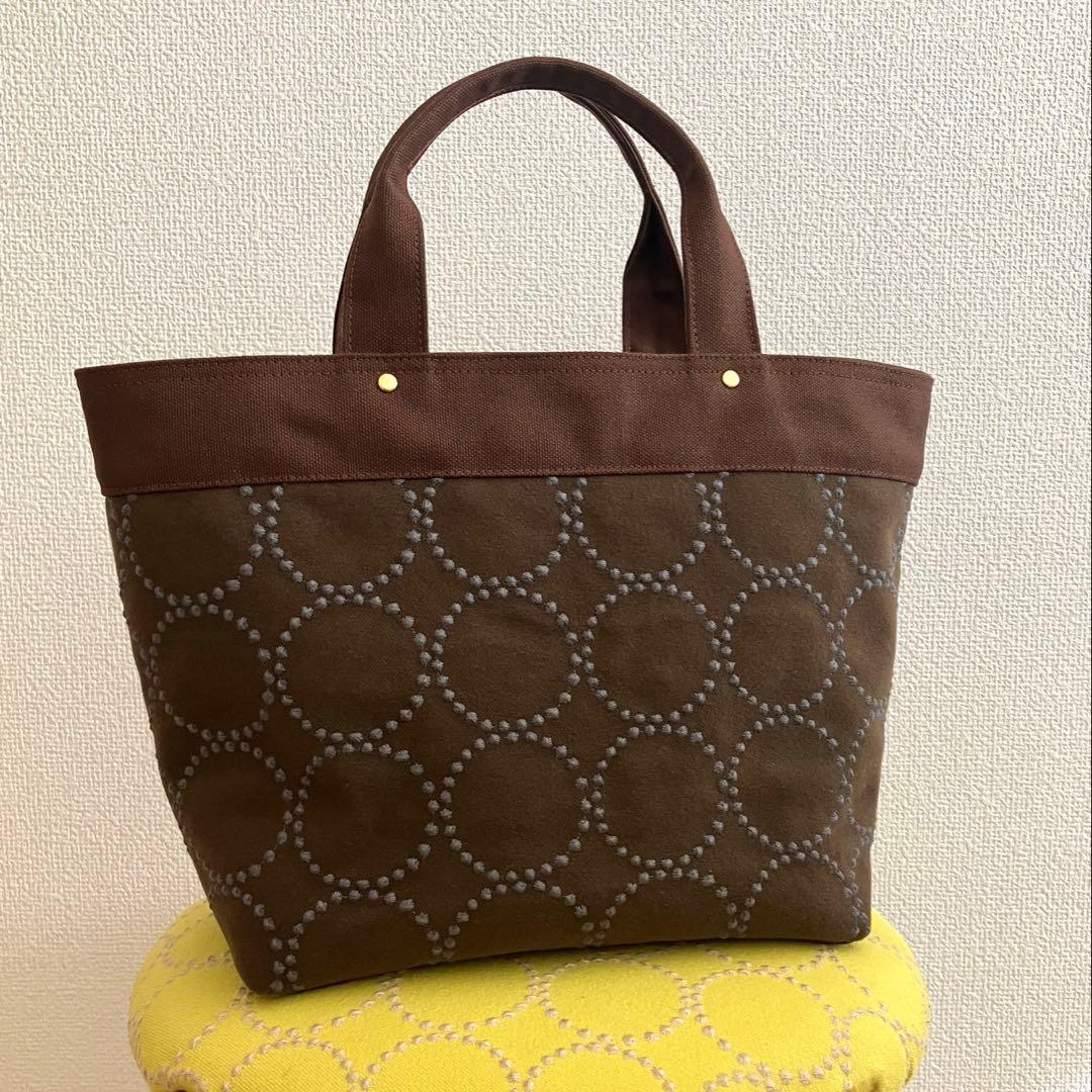 トートバッグ　dopタンバリン カーキ