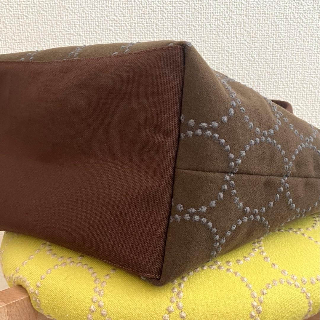 トートバッグ　dopタンバリン カーキ