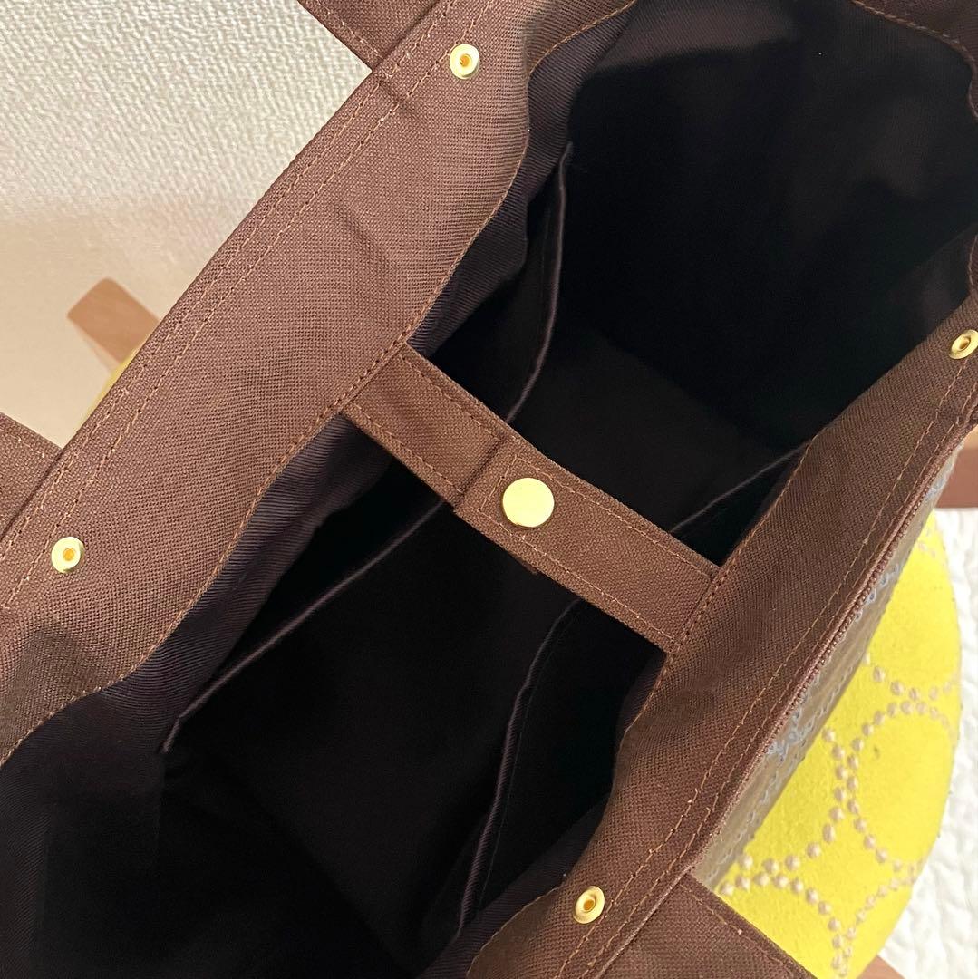 トートバッグ　dopタンバリン カーキ