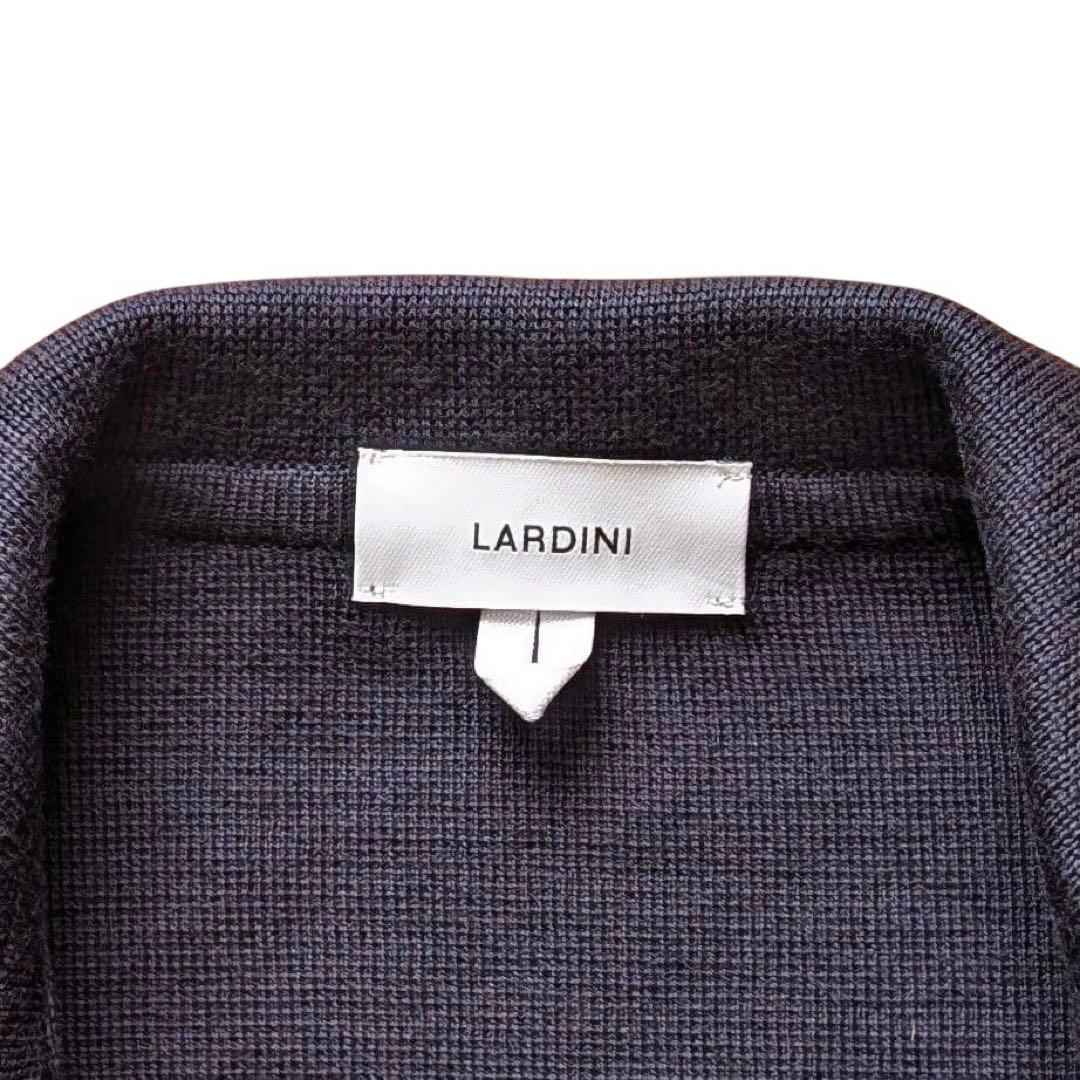 ラルディーニ⭐️ミラノリブ⭐️ウール⭐️ネイビーダブル⭐️現行モデル S 46 GUJI