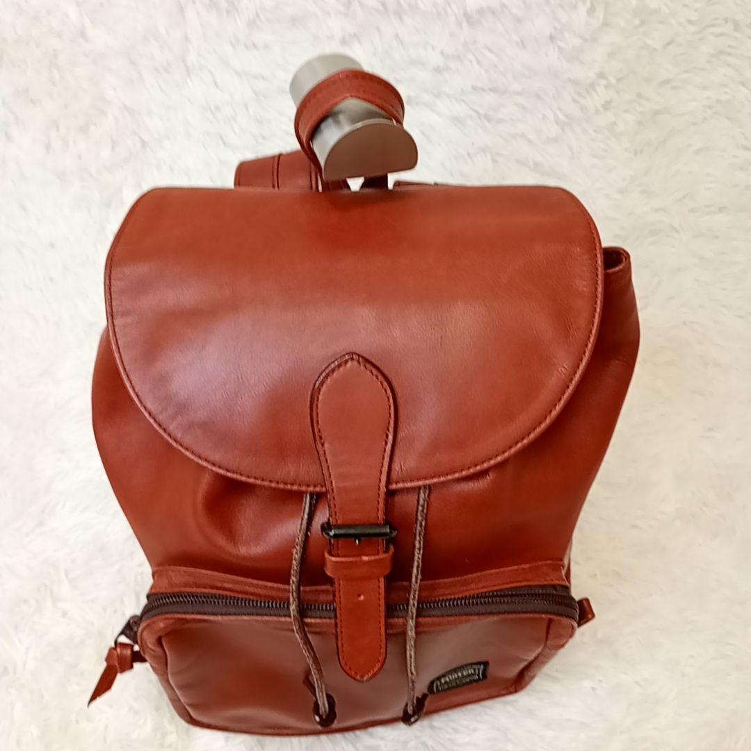 【希少】PORTER コルティナ リュック レザー ブラウン 大容量 A4